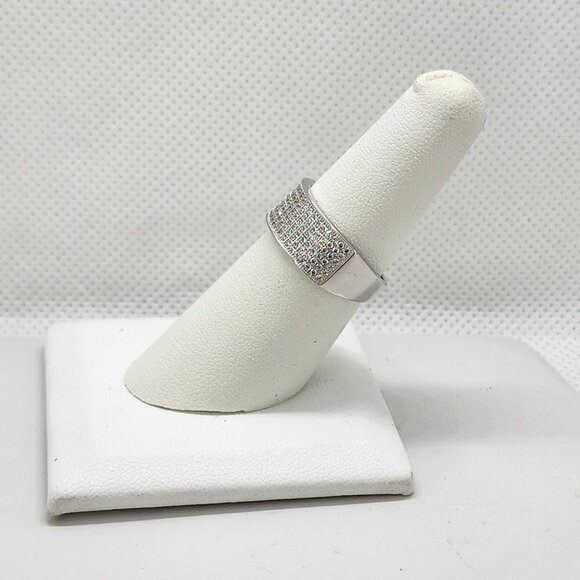 Brand New Sterling Silver 925 Multi Cubic Zirconia Stones Ring - Picture 4 of 5